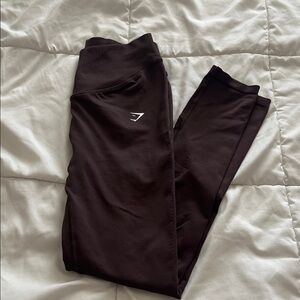Gymshark Seamless Dark Brown Leggings
